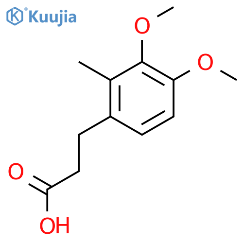3,4-Dimethoxy-2-methylphenylpropionic acid structure