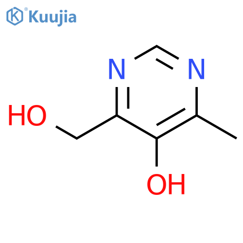4-Pyrimidinemethanol,5-hydroxy-6-methyl- structure