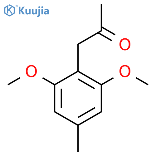 (2,6-Dimethoxy-4-methylphenyl)acetone structure
