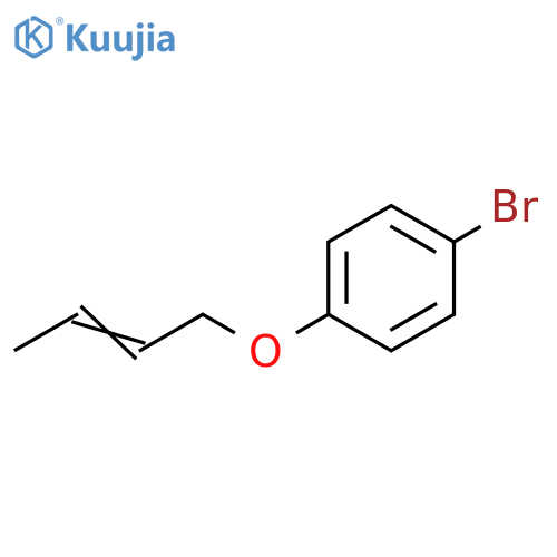 1-bromo-4-(but-2-en-1-yloxy)benzene structure