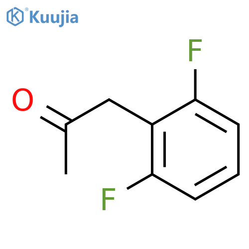 (2,6-Difluorophenyl)acetone structure
