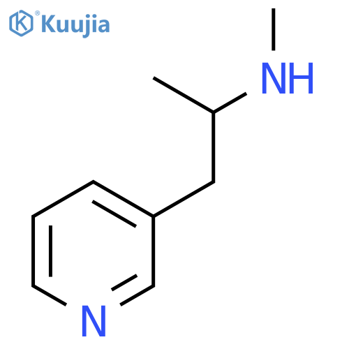 N,α-DiMethyl-3-pyridineethanaMine structure
