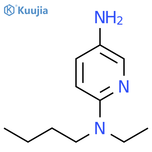 N2-butyl-N2-ethylpyridine-2,5-diamine structure