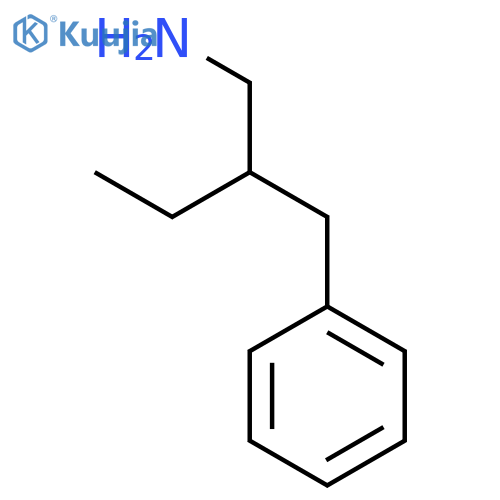 (2-Benzylbutyl)amine structure