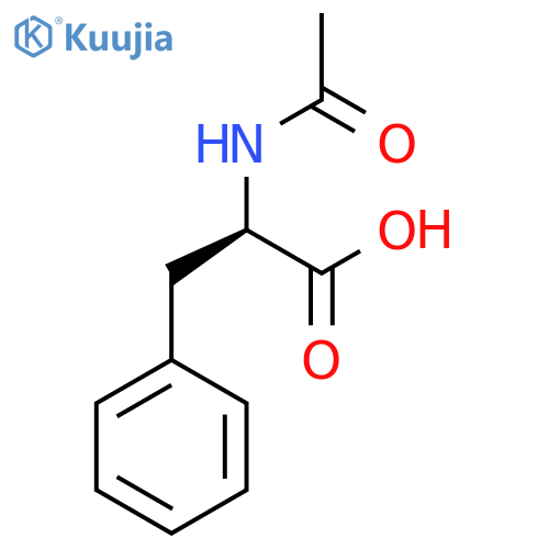 N-Acetyl-D-phenylalanine structure