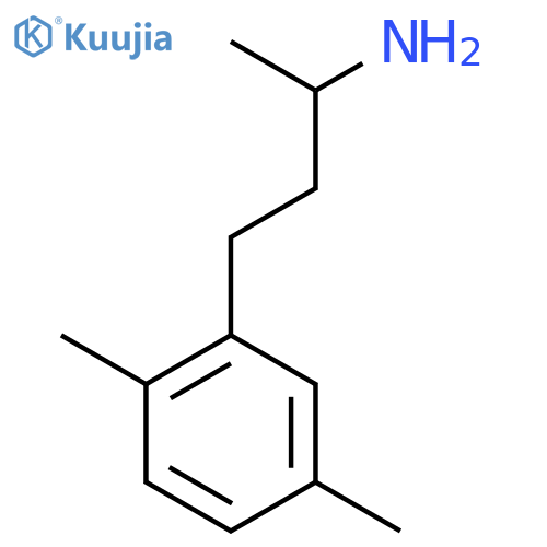 4-(2,5-dimethylphenyl)butan-2-amine structure