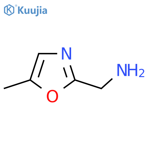 (5-Methyl-1,3-oxazol-2-yl)methanamine structure