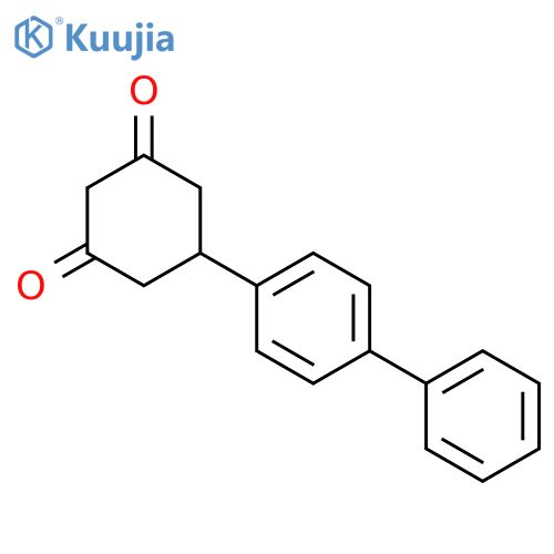 1,3-Cyclohexadiene-1,3-diol,5-[1,1'-biphenyl]-4-yl- structure