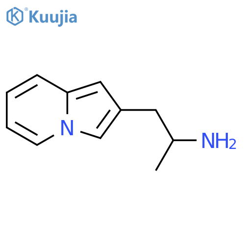 1-(Indolizin-2-yl)propan-2-amine structure