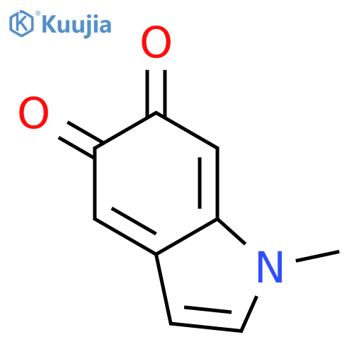 1-Methyl-1H-indole-5,6-dione structure