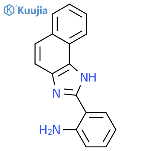 Benzenamine,2-(1H-naphth[1,2-d]imidazol-2-yl)- structure