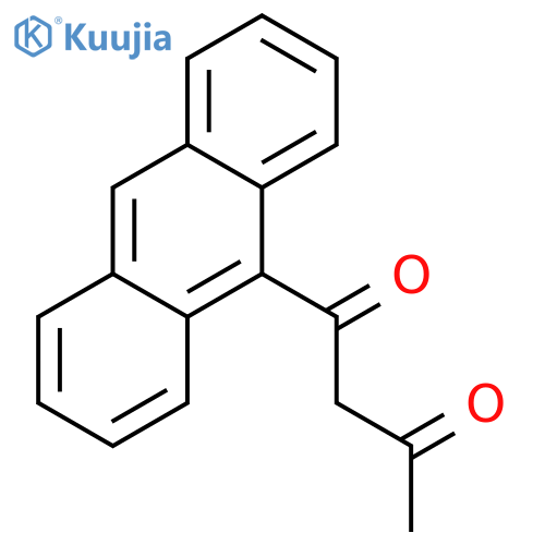 1,3-Butanedione,1-(9-anthracenyl)- structure