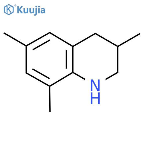 3,6,8-Trimethyl-1,2,3,4-tetrahydroquinoline structure