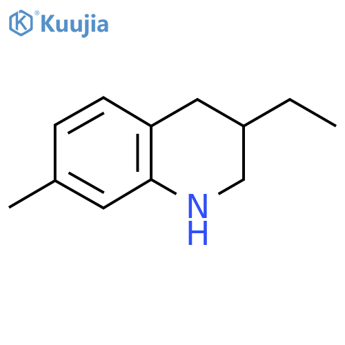 3-ethyl-7-methyl-1,2,3,4-tetrahydroquinoline structure