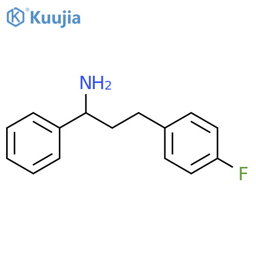 Benzenepropanamine, 4-fluoro-α-phenyl- structure