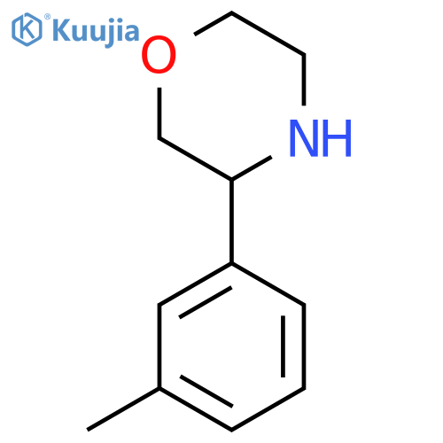 3-(3-METHYLPHENYL)MORPHOLINE structure