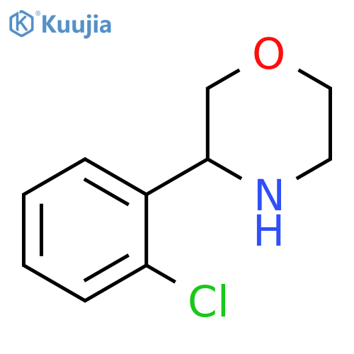 3-(2-chlorophenyl)Morpholine structure