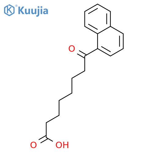 8-naphthalen-1-yl-8-oxooctanoic Acid structure