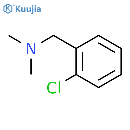 (2-chlorophenyl)methyldimethylamine structure
