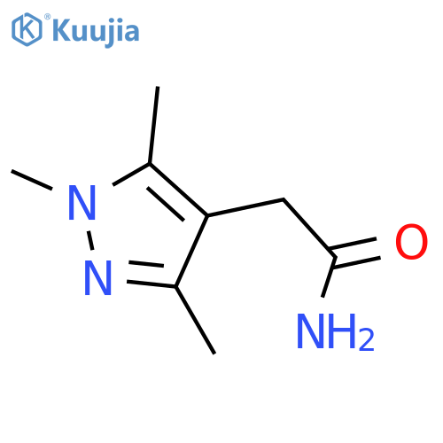 2-(1,3,5-Trimethyl-1H-pyrazol-4-yl)acetamide structure