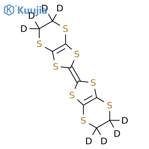 Bis(ethylenedithio)tetrathiafulvalene-d8 structure