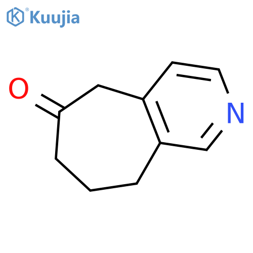 5,7,8,9-tetrahydro-6H-Cyclohepta[c]pyridin-6-one structure
