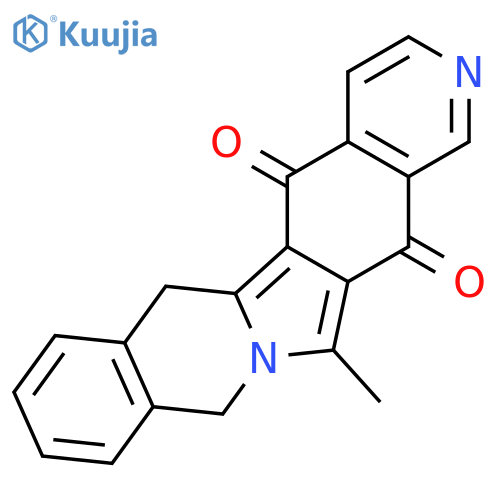 Pyrrolo[1,2-b:3,4-g']diisoquinoline-5,14-dione, 6,11-dihydro-13-methyl- structure
