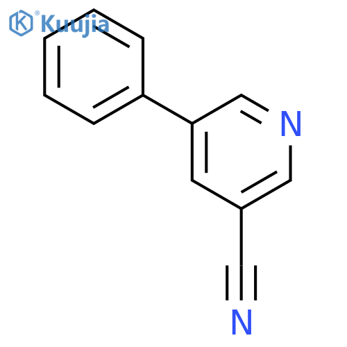 5-Phenylnicotinonitrile structure