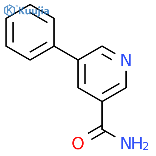 5-Phenylpyridine-3-carboxamide structure