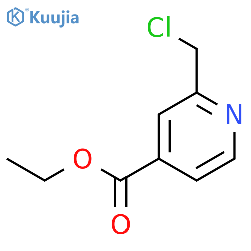 Ethyl 2-(chloromethyl)pyridine-4-carboxylate structure