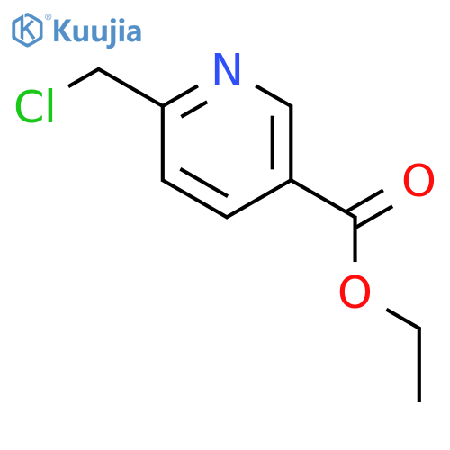 Ethyl 6-(chloromethyl)nicotinate structure
