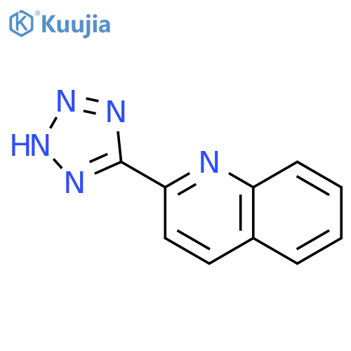 2-(2H-tetrazole-5-yl)quinoline structure