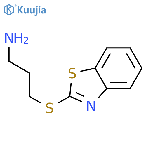 1-Propanamine,3-(2-benzothiazolylthio)- structure