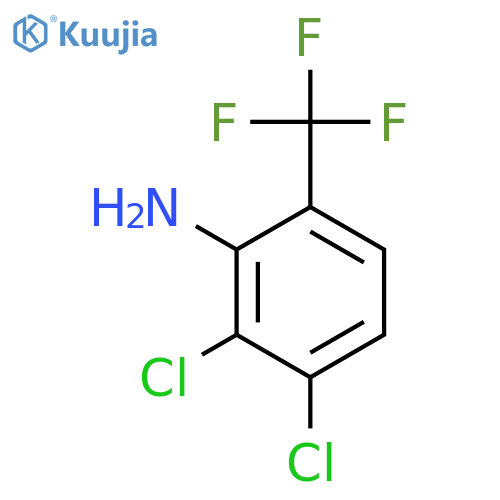 2,3-dichloro-6-(trifluoromethyl)aniline structure