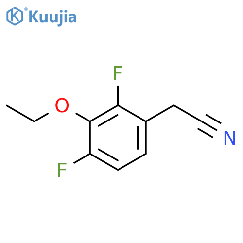 3-Ethoxy-2,4-difluorophenylacetonitrile structure