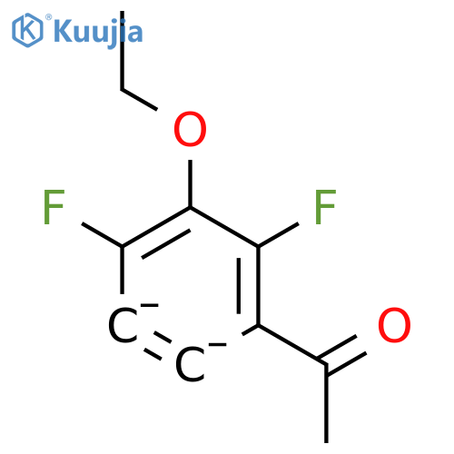 3'-Ethoxy-2',4'-difluoroacetophenone structure