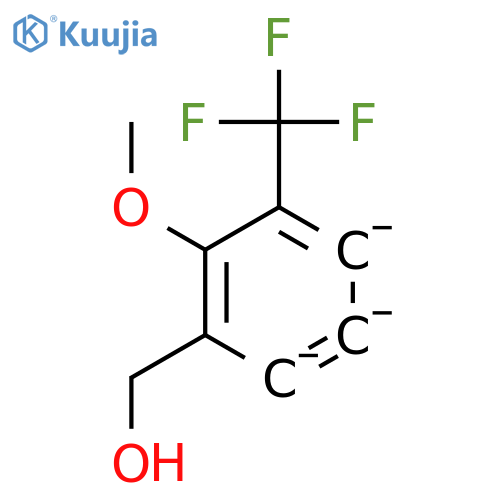 2-Methoxy-3-(trifluoromethyl)benzyl alcohol structure