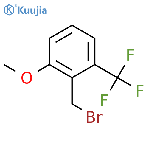2-Methoxy-6-(trifluoromethyl)benzyl bromide structure
