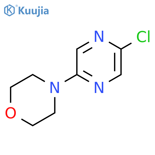 4-(5-Chloropyrazin-2-YL)morpholine structure