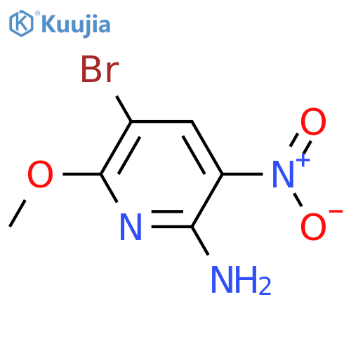 5-Bromo-6-methoxy-3-nitropyridin-2-amine structure