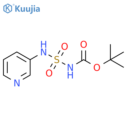 tert-Butyl 2,2-Dioxo-3-(3-pyridinyl)-2lambda~6~-diazathiane-1-carboxylate structure