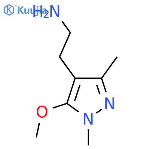 2-(5-methoxy-1,3-dimethyl-1H-pyrazol-4-yl)ethan-1-amine structure