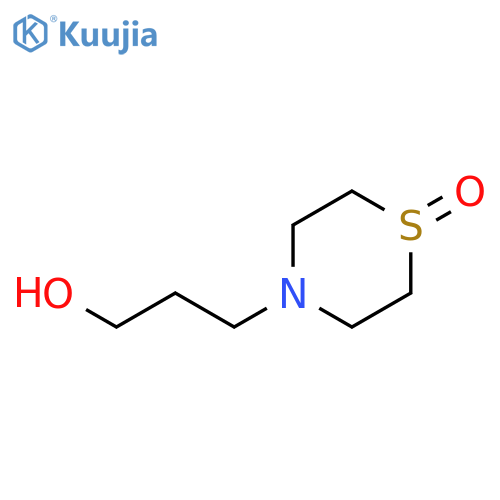N-(3-Hydroxypropyl)thiomorpholine-1-oxide structure