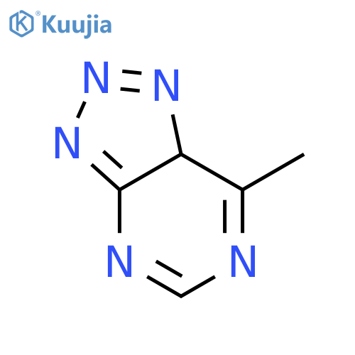 2-methyl-3,5,7,8,9-pentazabicyclo[4.3.0]nona-2,4,6,8-tetraene structure