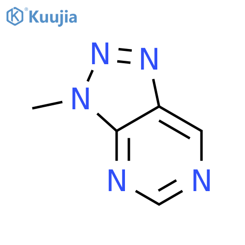 3H-1,2,3-Triazolo[4,5-d]pyrimidine,3-methyl- structure