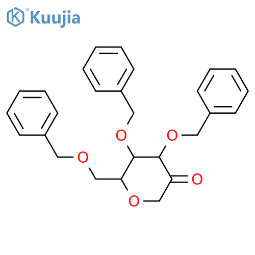 1,5-Anhydrofructose; D-form, Tribenzyl structure
