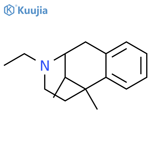 2,6-Methano-3-benzazocine,3-ethyl-1,2,3,4,5,6-hexahydro-6,11-dimethyl- structure