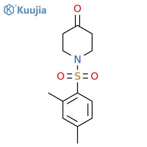1-[(2,4-Dimethylphenyl)sulfonyl]piperidin-4-one structure