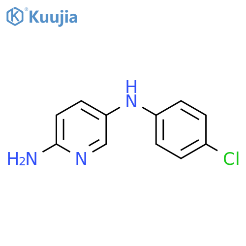 N5-(4-Chlorophenyl)pyridine-2,5-diamine structure