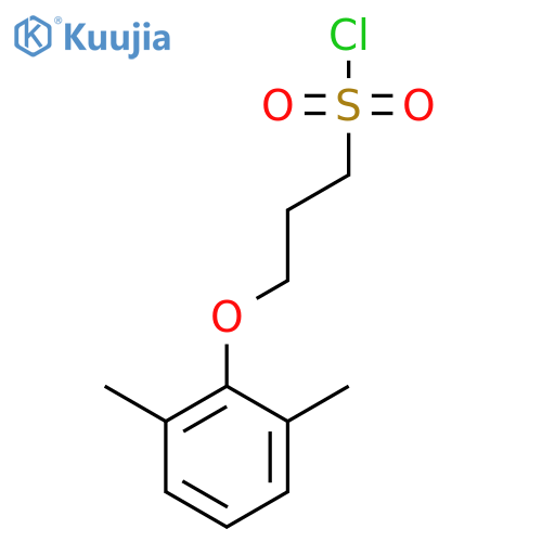 3-(2,6-dimethylphenoxy)propane-1-sulfonyl chloride structure